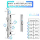 Sliding Door Smart Lock Knob - 28-85mm (22x270mm) Sliding Door - Silver - Without Gateway
