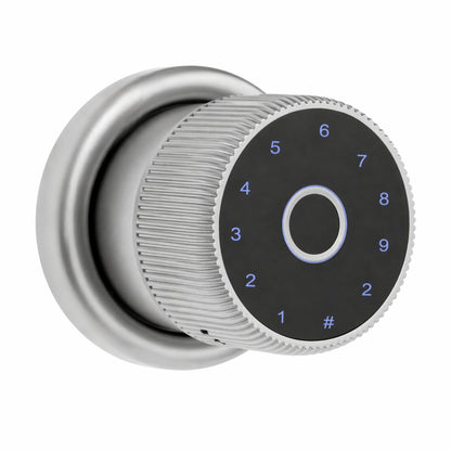 Smart Door Knob Lock Silver