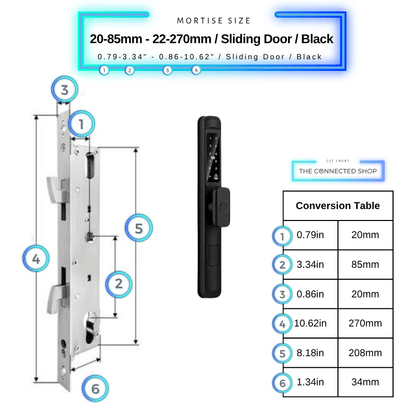 Smart Door Lock Slim Knob